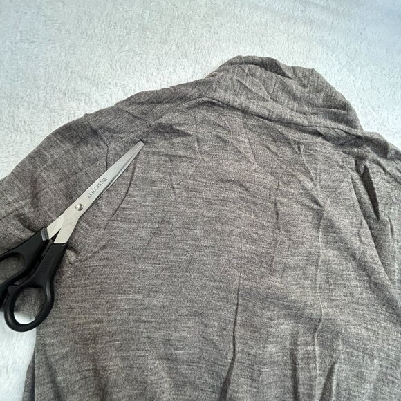 Lafayette 148 New York Womens Shawl Collar Wool Cardigan Sweater Small Gray - Picture 9 of 10